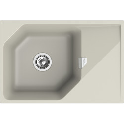 RIVELATO Мойка LOCUS 75 1-чаш 750*500, монтаж: врезной, материал: кварц, цвет: топаз