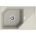 RIVELATO Мойка LOCUS 75  1-чаш 750*500, монтаж: врезной, материал: кварц, цвет: топаз