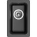 RIVELATO Мойка BERKANA 25 1-чаш 305*455, монтаж: универсальный, материал: кварц, цвет: черный RIVELATO Мойка BERKANA 25 1-чаш 305*455, монтаж: универсальный, материал: кварц, цвет: черный