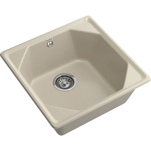 U-500 topaz 1 чаша 435*435*200, монтаж: врезной, материал: мрамор, цвет топаз