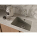 RIVELATO Мойка BERKANA 50 1-чаш 560*430, монтаж: универсальный, материал: кварц, цвет: топаз