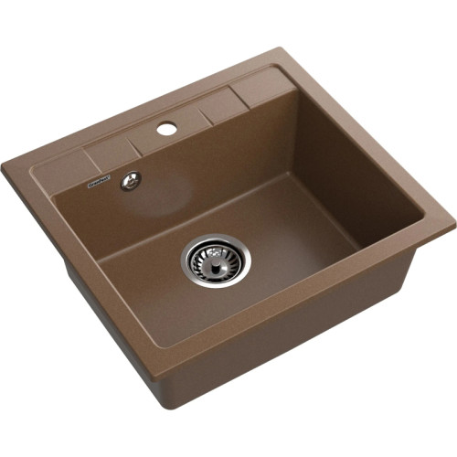 Q-561 terracotta 1 чаша 485*357*190, монтаж: врезной, материал: мрамор, цвет терракот