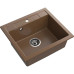 Q-561 terracotta 1 чаша 485*357*190, монтаж: врезной, материал: мрамор, цвет терракот