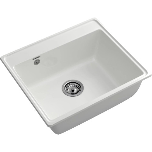 V-580 frost 1 чаша 520*380*200, монтаж: врезной, материал: мрамор, цвет иней