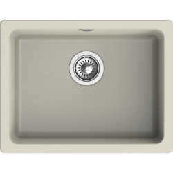 RIVELATO Мойка BERKANA 50 1-чаш 560*430, монтаж: универсальный, материал: кварц, цвет: топаз