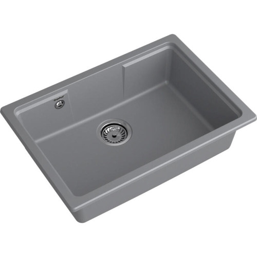 URBAN 4565 dark gray 1 чаша 570*370*170, монтаж: универсальный, материал: кварц, цвет: темно-серый URBAN 4565 dark gray 1 чаша 570*370*170, монтаж: универсальный, материал: кварц, цвет: темно-серый