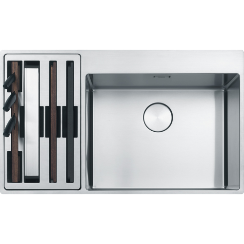 Мойка Franke 127.0538.260/ Best, Серия BOX CENTER, Мойка BWX 220-54-27 TL, рабочий центр слева, ПРО-ВО ИТАЛИЯ (в комплекте идет коробка с аксессуарами 112.0544.226)