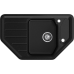 C-800E black 1-чаша+крыло 790*490 мм, монтаж: врезной, материал: мрамор, цвет: черный