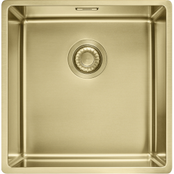 Мойка Franke/ BEST, Мойка Franke BXM 210/110-40 F-INOX, серия Mythos, мойка 440x450 мм, чаша 400x410x200 мм  возможен монтаж вровень и под столешницу, скрытый перелив, вентиль автомат с кнопкой, сифон, металлическая решетка-подставка, материал нержавеющая
