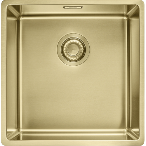 Мойка Franke/ BEST, Мойка Franke BXM 210/110-40 F-INOX, серия Mythos, мойка 440x450 мм, чаша 400x410x200 мм  возможен монтаж вровень и под столешницу, скрытый перелив, вентиль автомат с кнопкой, сифон, металлическая решетка-подставка, материал нержавеющая