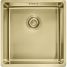 Мойка Franke/ BEST, Мойка Franke BXM 210/110-40 F-INOX, серия Mythos, мойка 440x450 мм, чаша 400x410x200 мм  возможен монтаж вровень и под столешницу, скрытый перелив, вентиль автомат с кнопкой, сифон, металлическая решетка-подставка, материал нержавеющая