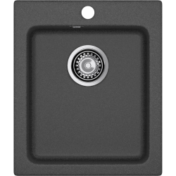 P-505 graphite 1 чаша 350*395*200, монтаж: врезной, материал: мрамор, цвет графит