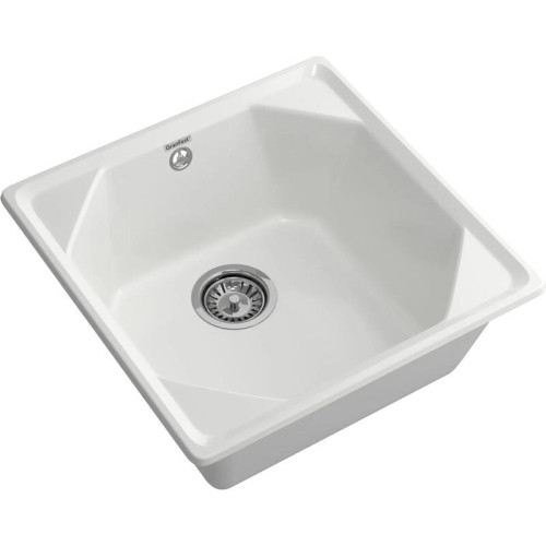 U-500 frost 1 чаша 435*435*200, монтаж: врезной, материал: мрамор, цвет иней
