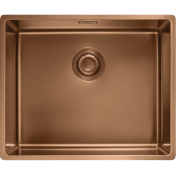 Мойка Franke/ BEST, Мойка Franke BXM 210/110-50 F-INOX, серия Mythos, мойка 540x450 мм, чаша 500x410x200 мм  возможен монтаж сверху, вровень и под столешницу, скрытый перелив, вентиль автомат с кнопкой, сифон, металлическая решетка-подставка, материал нер