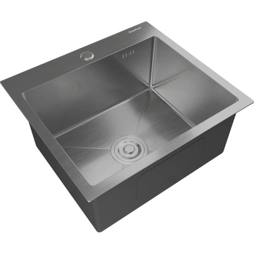 4844 inox 1 чаша 435*340*205, монтаж: врезной, материал: нержавеющая сталь, цвет: нержавеющая сталь