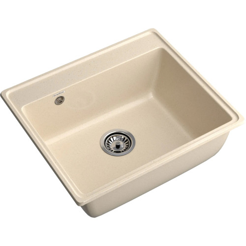 V-580 cashmere 1 чаша 520*380*200, монтаж: врезной, материал: мрамор, цвет кашемир