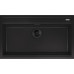 Мойка Smeg/ Мойка Smeg, композитная, 86 см, гранит, серия Quadra, стандартное встраивание, цвет черный