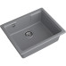 URBAN 4555 dark gray 1 чаша 470*370*170, монтаж: универсальный, материал: кварц, цвет: темно-серый
