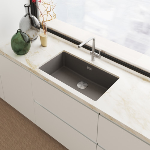 Мойка Franke 125.0741.509/ Best, Серия MARIS, Монтаж под столешницу, Fragranite, Мойка MRG 110-72 грифельный-серый
