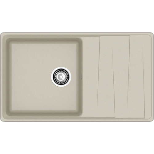LV-860L topaz 1-чаша+крыло 860*500 мм, монтаж: врезной, материал: мрамор, цвет: топаз