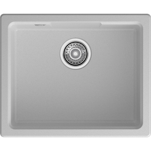 URBAN 4555 gray 1 чаша 470*370*170, монтаж: универсальный, материал: кварц, цвет: серый