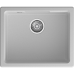URBAN 4555 gray 1 чаша 470*370*170, монтаж: универсальный, материал: кварц, цвет: серый