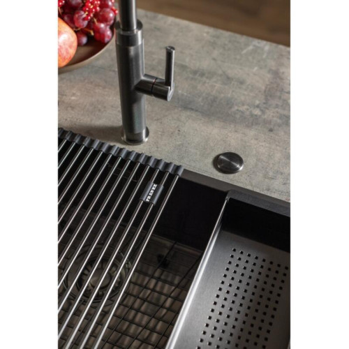 Мойка Franke/ BEST, Мойка Franke BXM 210/110-68 F-INOX, серия Mythos, мойка 725x450 мм, чаша 685x410x200 мм  возможен монтаж сверху, вровень и под столешницу, скрытый перелив , вентиль автомат с кнопкой, сифон, металлическая решетка-подставка, материал не