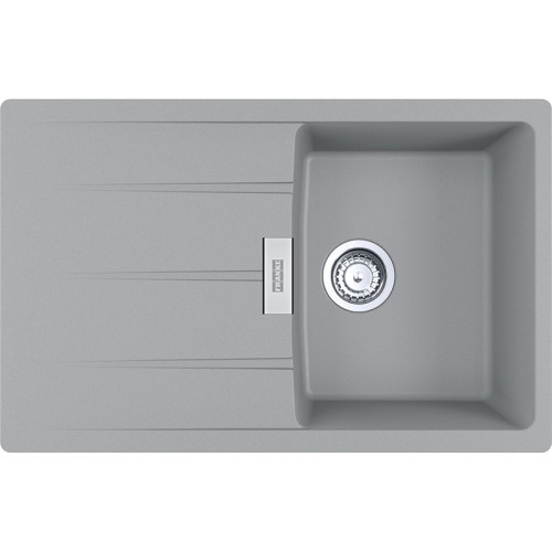 Мойки Franke/ Best, Centro, Мойка CNG 611/211-78, Fragranite+, База 45 см, на столешницу, серый камень