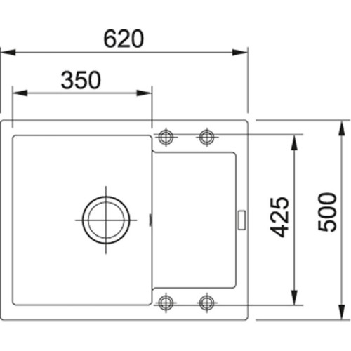 Мойка Franke 114.0198.353/ Better, Мойка MRG 611C оникс авт., ПРО-ВО СЛОВАКИЯ