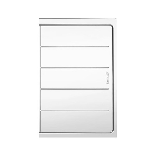 Мойка Smeg/ Мойка Smeg, сварная, из нержавеющей стали, серия Mira, ультранизкий профиль, 2 отверстия для смесителя, толщина рамки 0.7 мм, толщина чаши 1 мм, оборачиваемая, 2 чаши