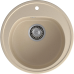 R-510 cashmere 1 чаша 380*190, монтаж: врезной, материал: мрамор, цвет кашемир