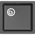 RIVELATO Мойка BERKANA 45 1-чаш 485*455, монтаж: универсальный, материал: кварц, цвет: антрацит RIVELATO Мойка BERKANA 45 1-чаш 485*455, монтаж: универсальный, материал: кварц, цвет: антрацит