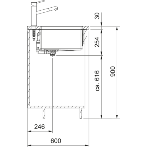Мойка Franke/ BEST, Мойка Franke BXM 210/110-68 F-INOX, серия Mythos, мойка 725x450 мм, чаша 685x410x200 мм  возможен монтаж сверху, вровень и под столешницу, скрытый перелив , вентиль автомат с кнопкой, сифон, металлическая решетка-подставка, материал не