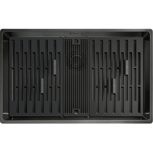 Мойка Franke/ BEST, Мойка Franke BXM 210/110-68 Premium F-INOX, серия Mythos, мойка 725x450 мм, чаша 685x410x200 мм  возможен монтаж сверху, вровень и под столешницу, скрытый перелив , вентиль автомат с кнопкой, сифон, модульная решетка для сушки, раздело