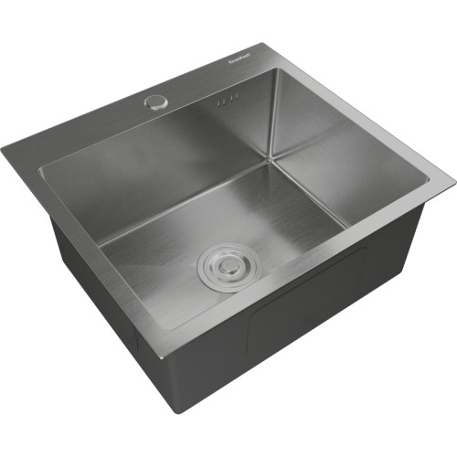 5045 inox 1 чаша 450*350*205, монтаж: врезной, материал: нержавеющая сталь, цвет: нержавеющая сталь