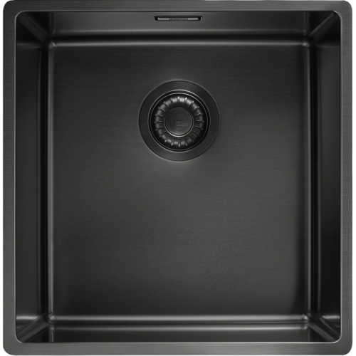 Мойка Franke/ BEST, Мойка Franke BXM 210/110-40 F-INOX, серия Mythos, мойка 440x450 мм, чаша 400x410x200 мм  возможен монтаж сверху, вровень и под столешницу, скрытый перелив, вентиль автомат с кнопкой, сифон, металлическая решетка-подставка, материал нер