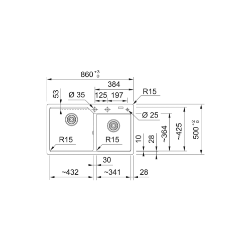 Мойка Franke 114.0686.774/ Better, Серия URBAN, Fragranite, Мойка UBG 620-43-33 черный матовый Мойка Franke 114.0686.774/ Better, Серия URBAN, Fragranite, Мойка UBG 620-43-33 черный матовый