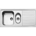 Мойка Smeg/ Мойка Smeg, сварная, из нержавеющей стали, серия Alba, ультранизкий профиль, 2 отверстия для смесителя, толщина рамки 0.7 мм, толщина чаши 0.7 мм