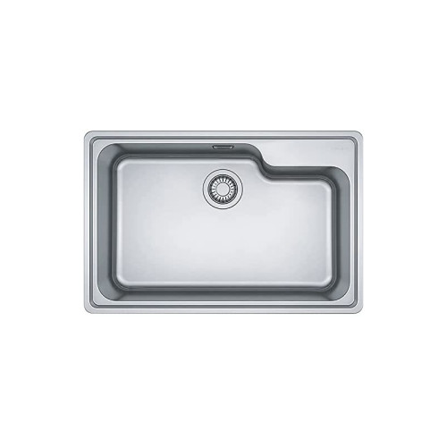 Мойка Franke 101.0689.946/ Best, Серия BELL, Мойка BCX 610-74 TL, мойка 740 x 480 mm, чаша 675 x 415/350 x 200 mm,  монтаж сверху, скрытый перелив, крепления FastFix