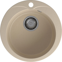 R-480 cashmere 1 чаша 380*194, монтаж: врезной, материал: мрамор, цвет кашемир
