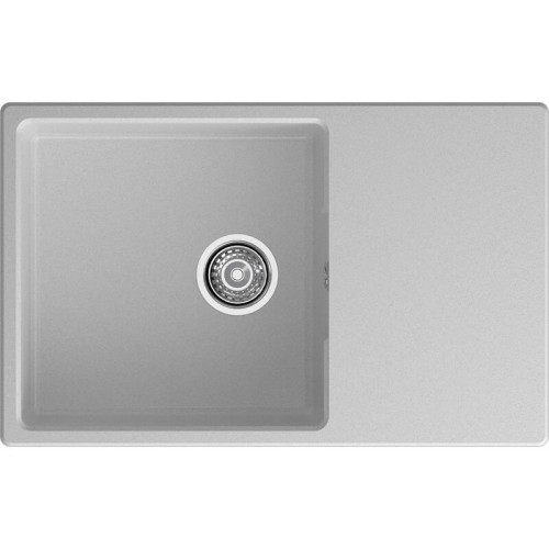 URBAN 678L gray 1-чаша+крыло 780*490мм, монтаж: врезной, материал: кварц, цвет: серый