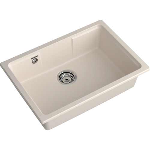 URBAN 4565 white 1 чаша 570*370*170, монтаж: универсальный, материал: кварц, цвет: белый