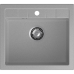 Q-561 gray 1 чаша 485*357*190, монтаж: врезной, материал: мрамор, цвет серый