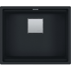 Мойка Franke 125.0696.195/ Best, Серия KUBUS, Монтаж под столешницу, Fragranite, Мойка KNG 110-52 черный матовый