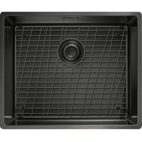 Мойка Franke/ BEST, Мойка Franke BXM 210/110-50 F-INOX, серия Mythos, мойка 540x450 мм, чаша 500x410x200 мм  возможен монтаж сверху, вровень и под столешницу, скрытый перелив, вентиль автомат с кнопкой, сифон, металлическая решетка-подставка, материал нер