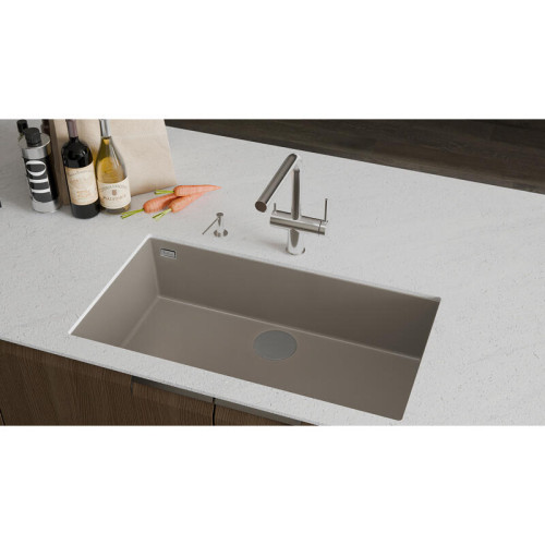 RIVELATO Мойка STRIA, 1-чаша, общий размер 860*465 мм, монтаж: подстольный, материал: Granoceramic, цвет: песочный RIVELATO Мойка STRIA, 1-чаша, общий размер 860*465 мм, монтаж: подстольный, материал: Granoceramic, цвет: песочный