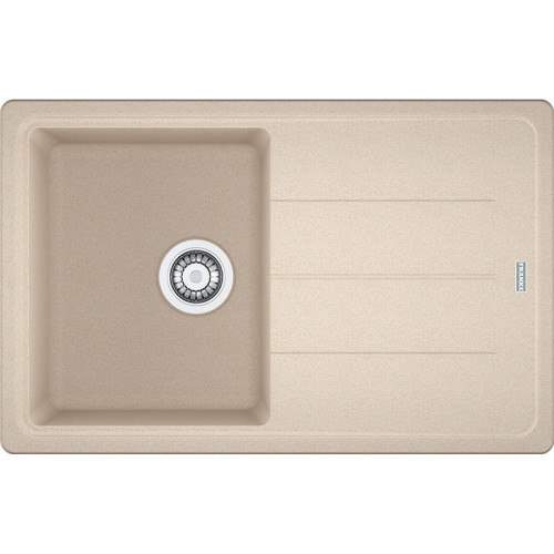 Мойка Franke 114.0259.923/ Better, Серия BASIS, Fragranite, Мойка BFG 611 оборачиваемая, бежевый, стоп-вентиль в комплекте, ПРО-ВО СЛОВАКИЯ