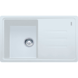Мойка Franke 114.0391.180/ Best, Мойка BSG 611-78 стоп-вентиль, белый