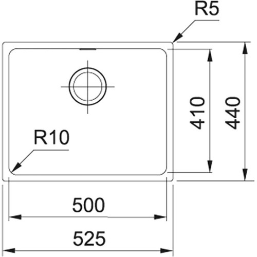 Мойка Franke 125.0443.354/ Good, Тектонайт, Мойка SID 110-50 сахара авт., ПРО-ВО СЛОВАКИЯ