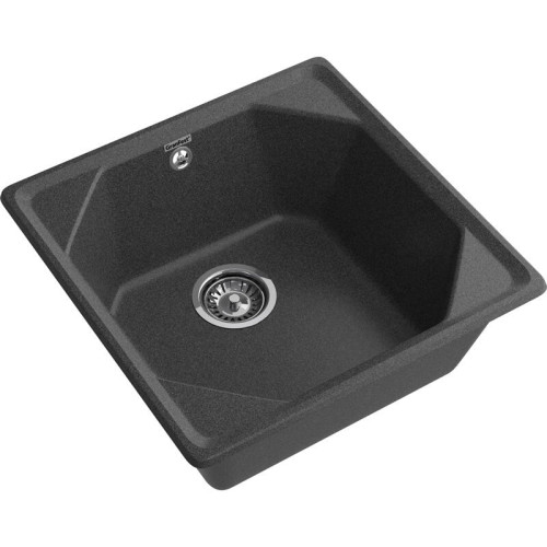 U-500 graphite 1 чаша 435*435*200, монтаж: врезной, материал: мрамор, цвет графит
